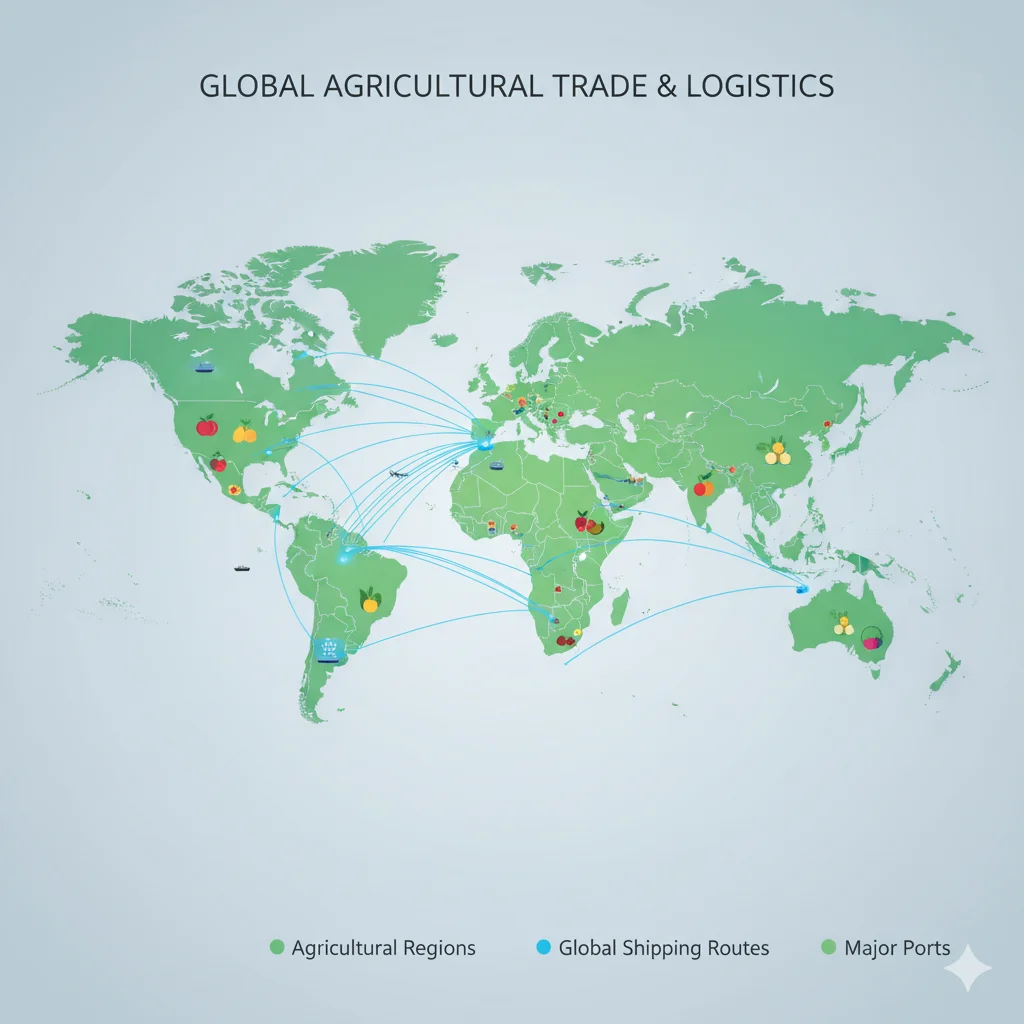 A global network is key to a successful seasonal produce sourcing guide