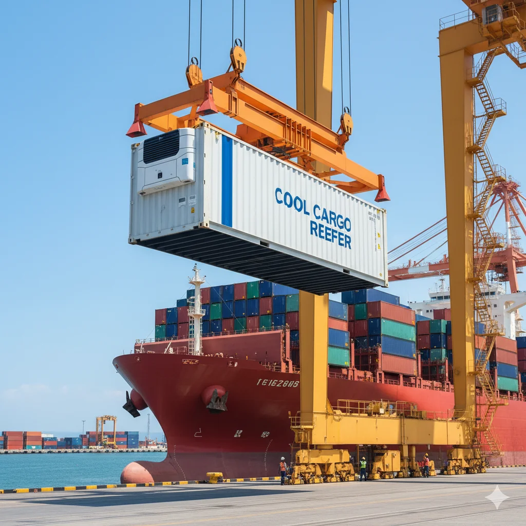 Reefer container essential for global fresh produce supply chain solutions