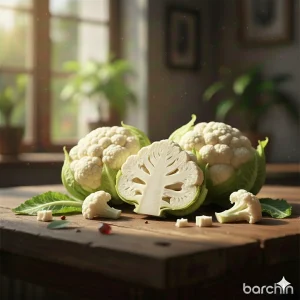 Snow-White Cauliflower